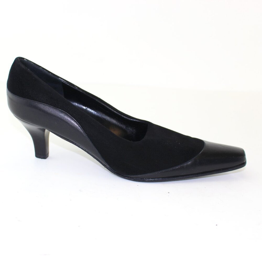 Salvatore Ferragamo Suede Slip On Pumps (8 US)